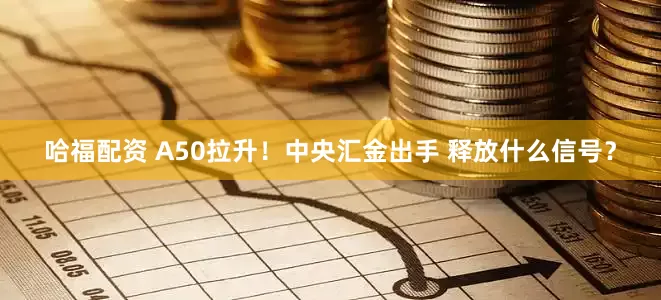 哈福配资 A50拉升！中央汇金出手 释放什么信号？