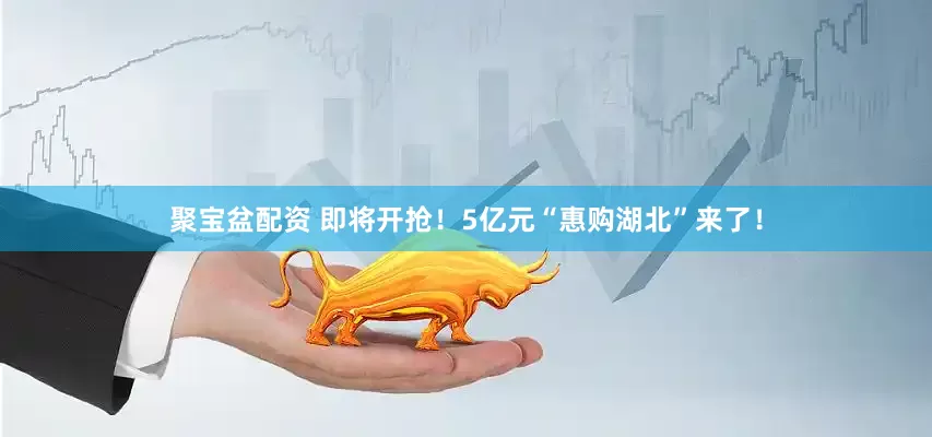 聚宝盆配资 即将开抢！5亿元“惠购湖北”来了！