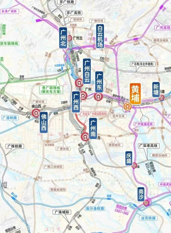 聚创优配 9台21线的广州黄埔站，未来在广州高铁枢纽地位如何？